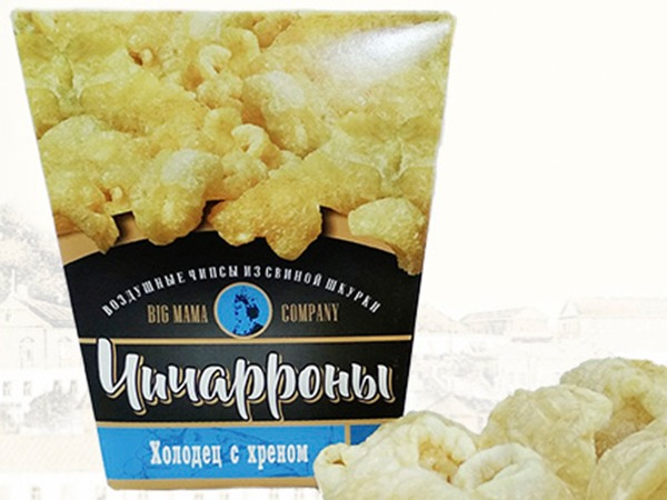 Чичарроны со вкусом холодца и хрена в Северодвинске