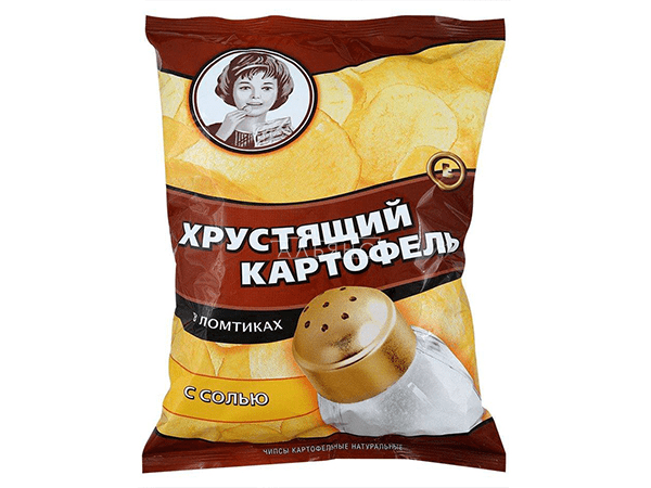 Картофельные чипсы "Девочка" 160 гр. в Северодвинске
