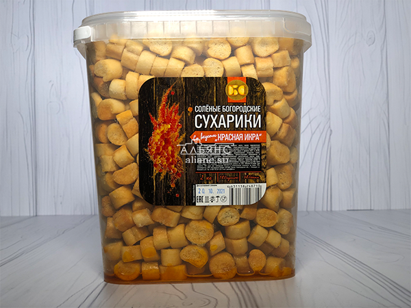 Сухарики с красной икрой в Северодвинске