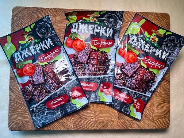 Джерки из индейки "Баффало" 45 гр. в Северодвинске