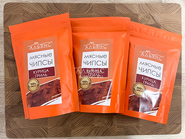 Мясо (АЛЬЯНС) вяленое курица "Гриль" 50 гр. в Северодвинске