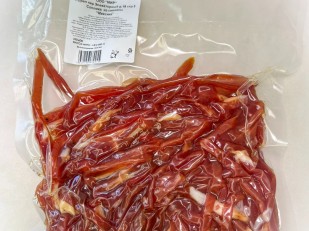 СНАПСЫ гренки бекон: Мясо Соломка свиная 