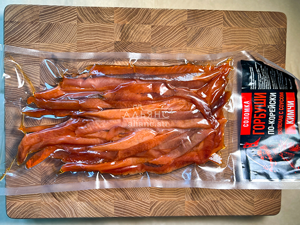 Горбуша соломка по-корейски в Северодвинске