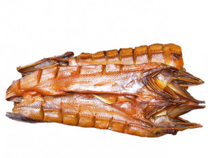 Бычок вяленый: Щука (бабочка) холодного копчения